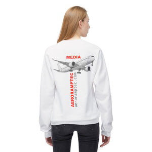 AeroRampTec Premium Line Pullover Weiß Unisex