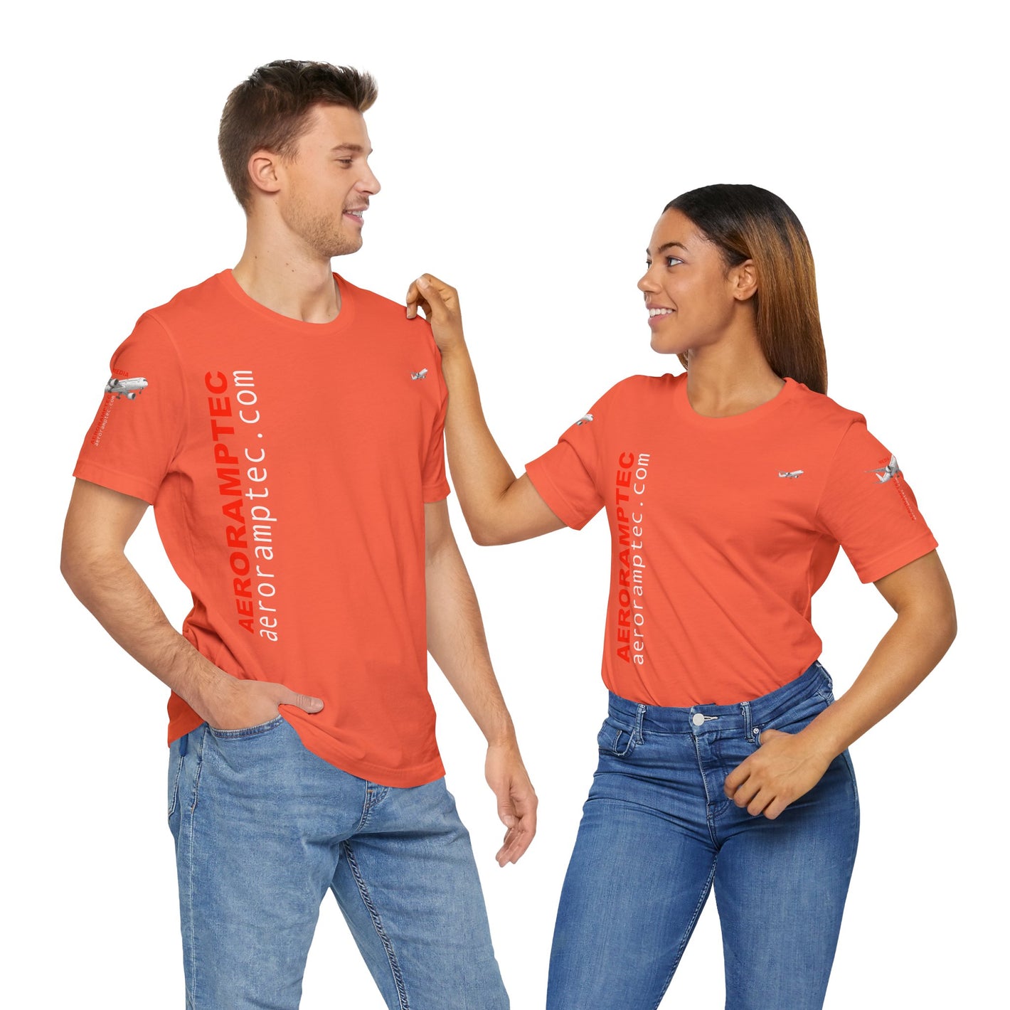 AeroRampTec Premium Line T-Shirt Coral Unisex