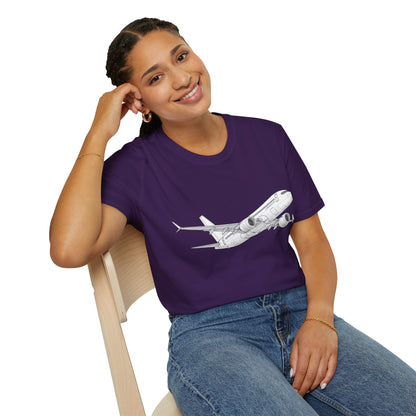 AeroRampTec Aviation Line T-Shirt Boeing 737 MAX