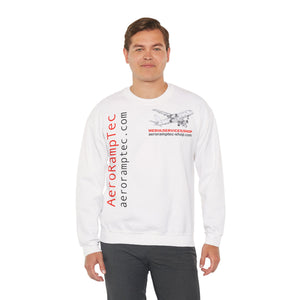 AeroRampTec Basic Line Pullover Weiß Unisex
